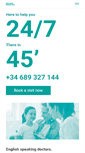 Mobile Screenshot of doctorsbarcelona.com